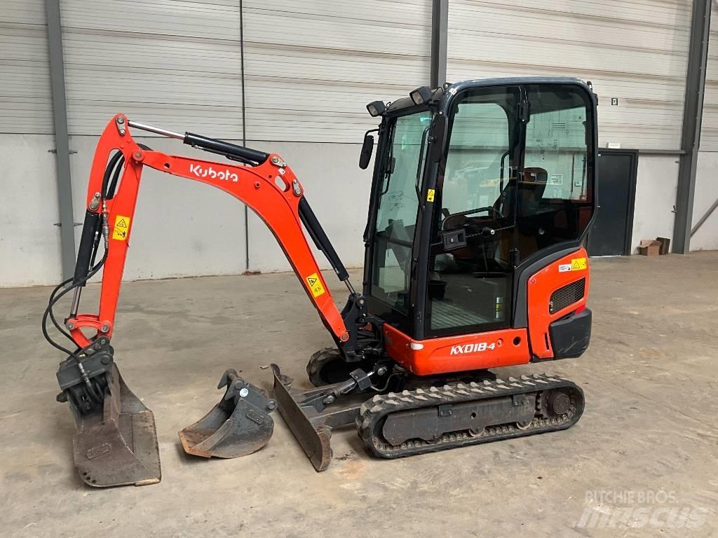 Kubota KX 018-4 Mini bageri <7t