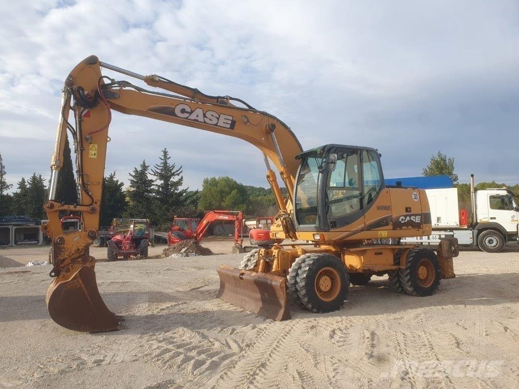 CASE WX 165 Bageri na kotačima