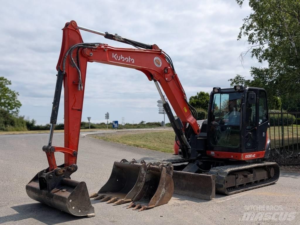 Kubota KX 080-4 Midi bageri 7t – 12t
