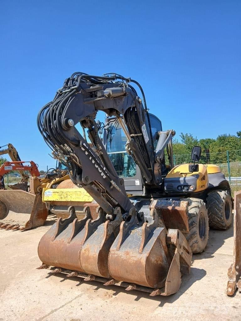 Mecalac 12 MTX Bageri na kotačima