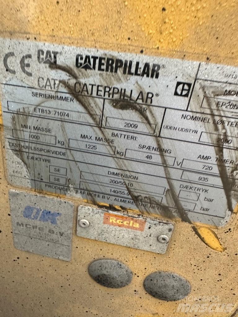 CAT EP20 Električni viličari