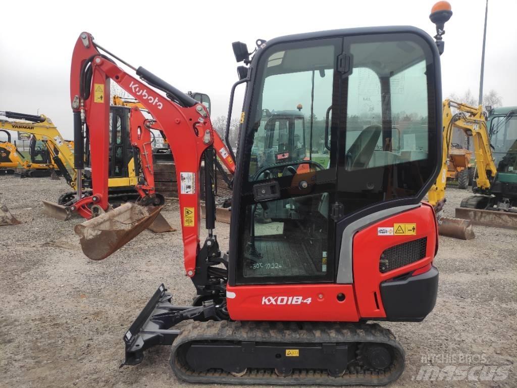 Kubota KX 018-4 Mini bageri <7t