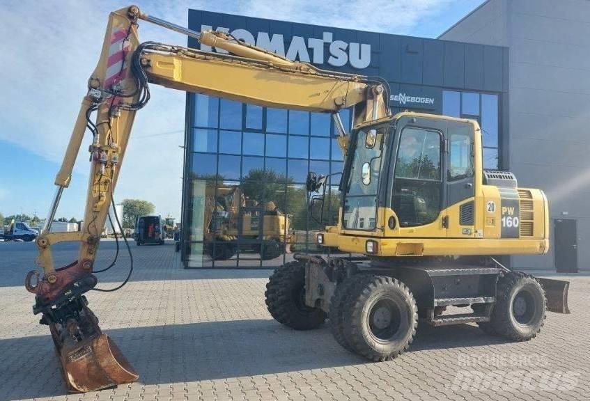 Komatsu PW160-8 Bageri na kotačima