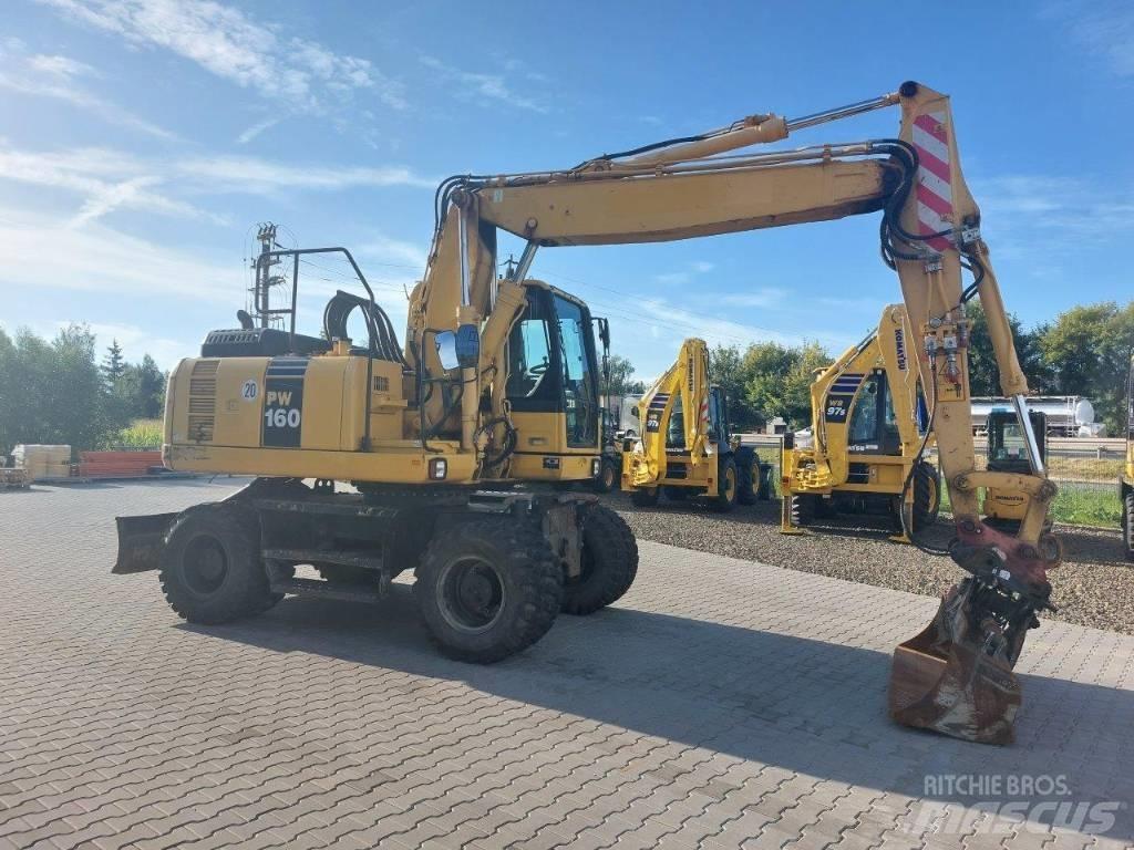 Komatsu PW160-8 Bageri na kotačima