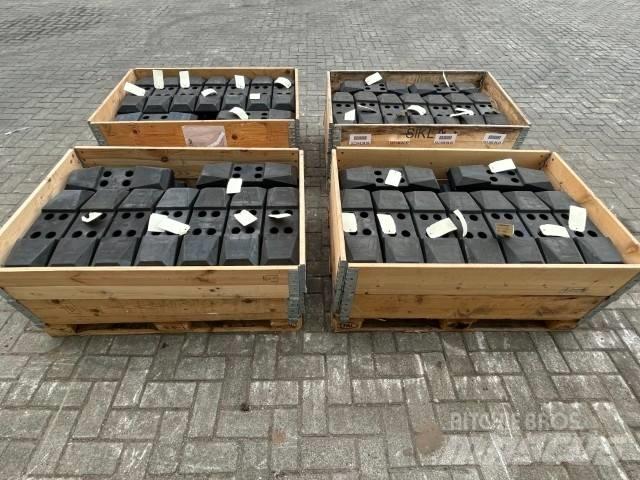  Rubber Pads Gusjenice, lanci i podvozje