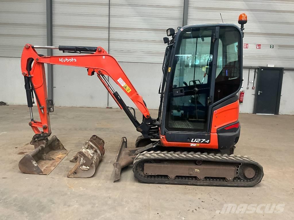 Kubota U 27-4 Mini bageri <7t