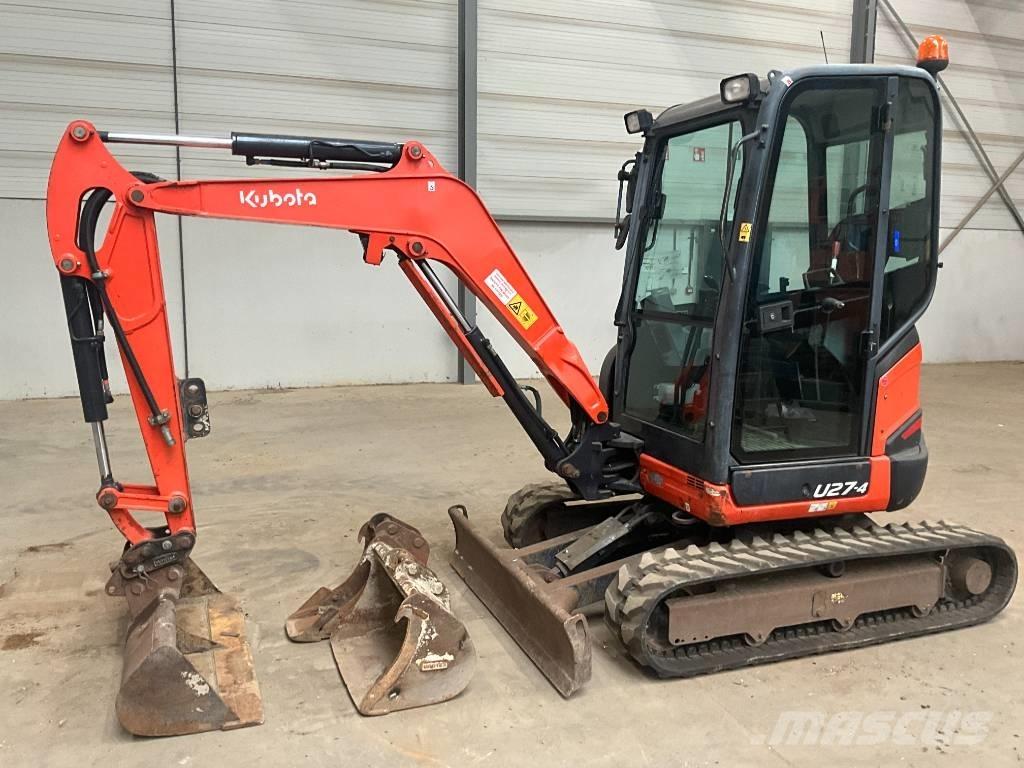 Kubota U 27-4 Mini bageri <7t