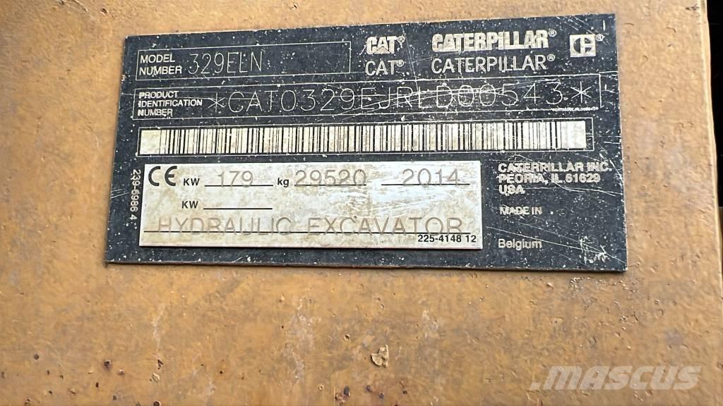CAT 329 E LN Bageri gusjeničari