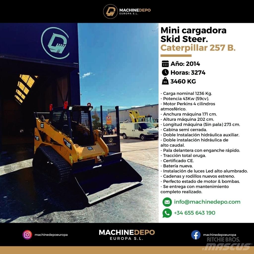 CAT 257 B Utovarivači gusjeničari