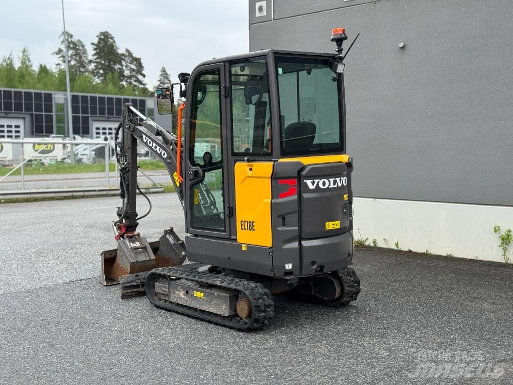Volvo EC 18 E Mini bageri <7t