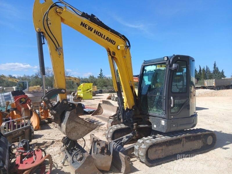 New Holland E 60 C Mini bageri <7t