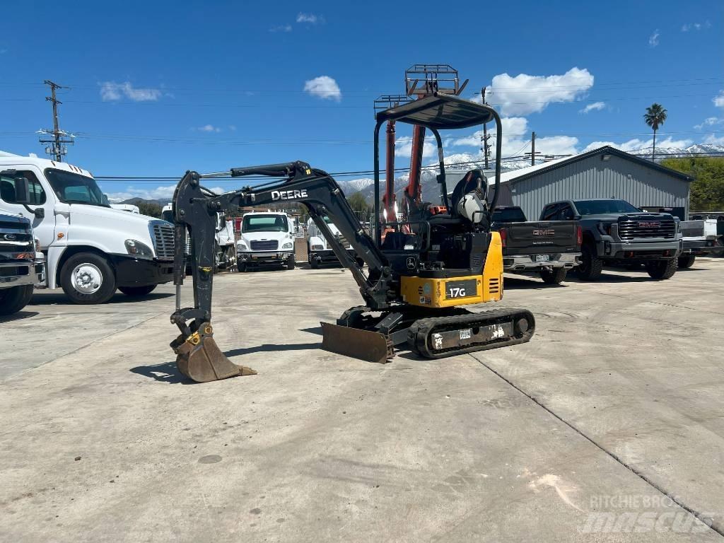 John Deere 17G Mini bageri <7t