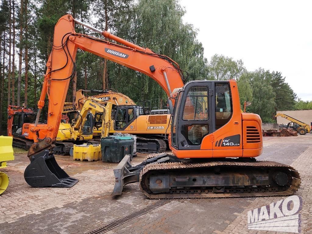 Doosan DX 140 LCR Bageri gusjeničari