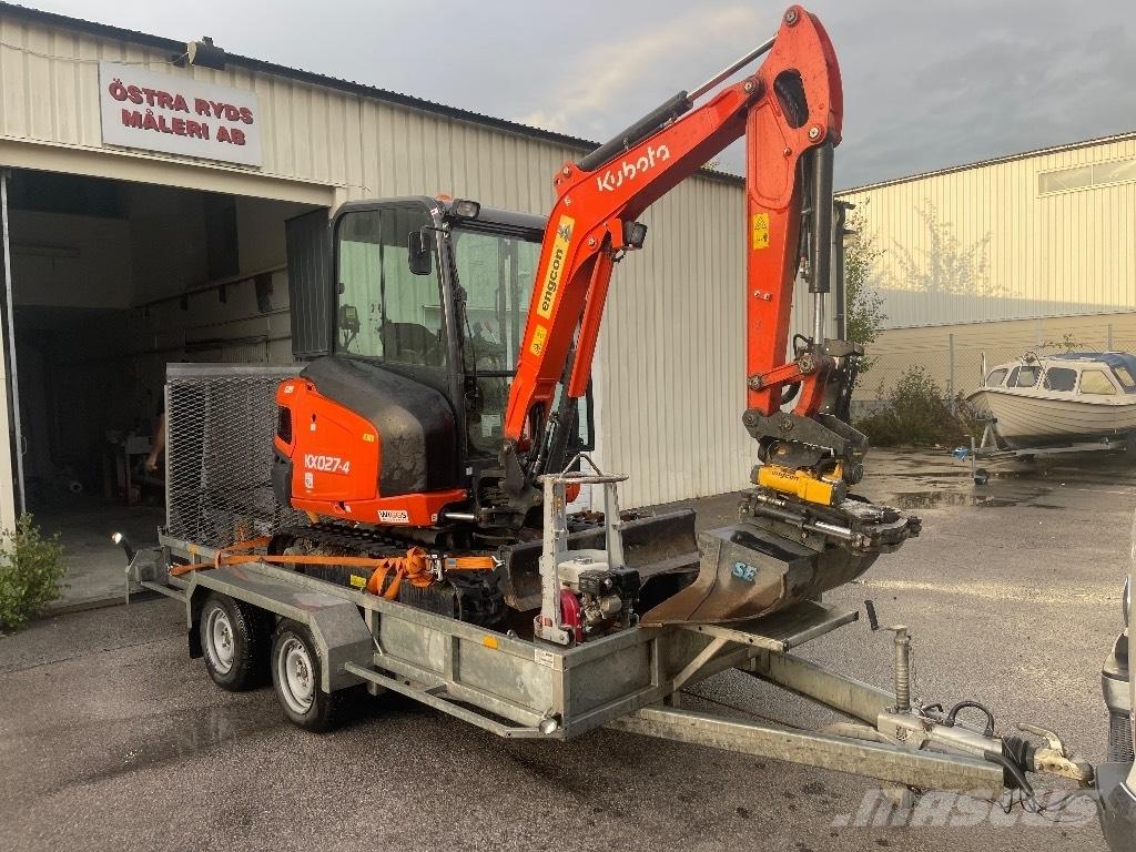 Kubota KX 027 Mini bageri <7t