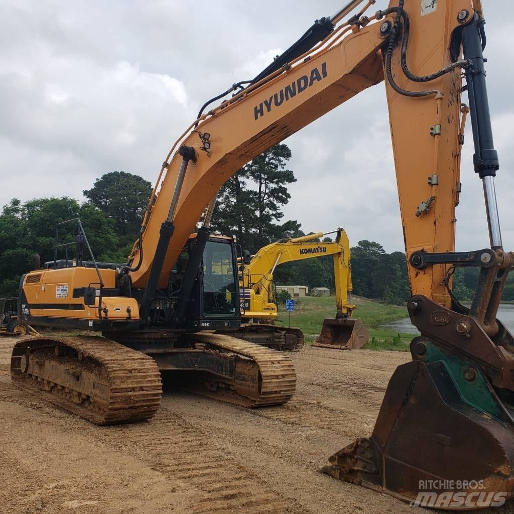 Hyundai HX 380 L Bageri gusjeničari