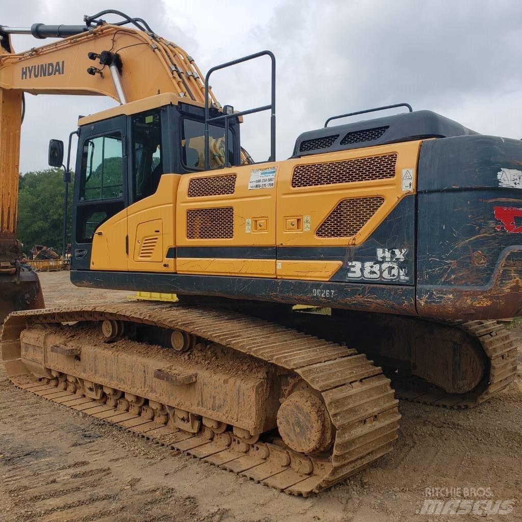 Hyundai HX 380 L Bageri gusjeničari