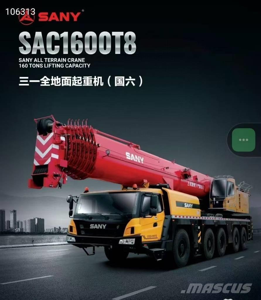 Sany SANY 160 Tons Rabljene dizalice za težak teren