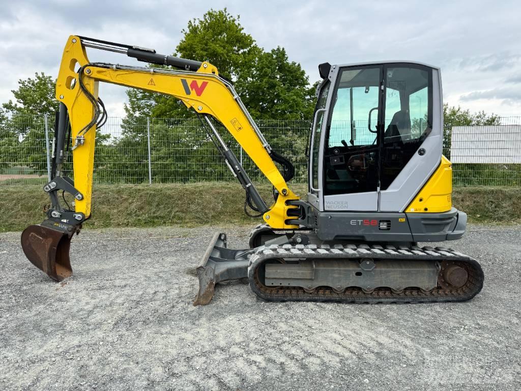 Wacker Neuson ET58 Bageri gusjeničari