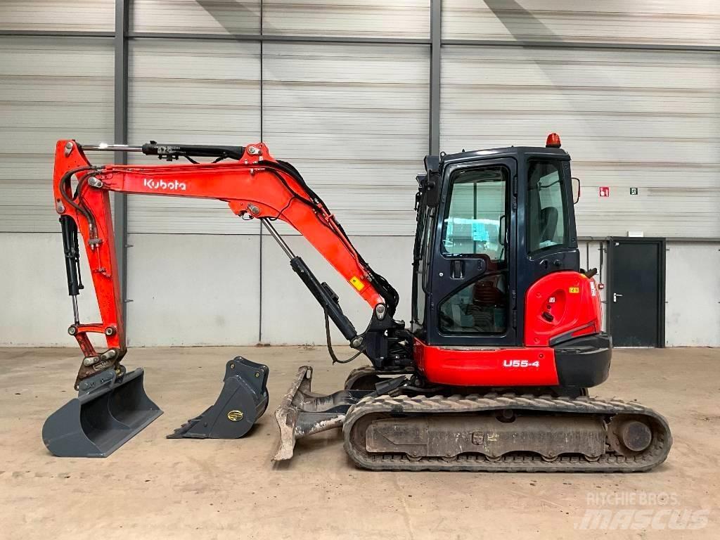 Kubota U 55-4 Mini bageri <7t