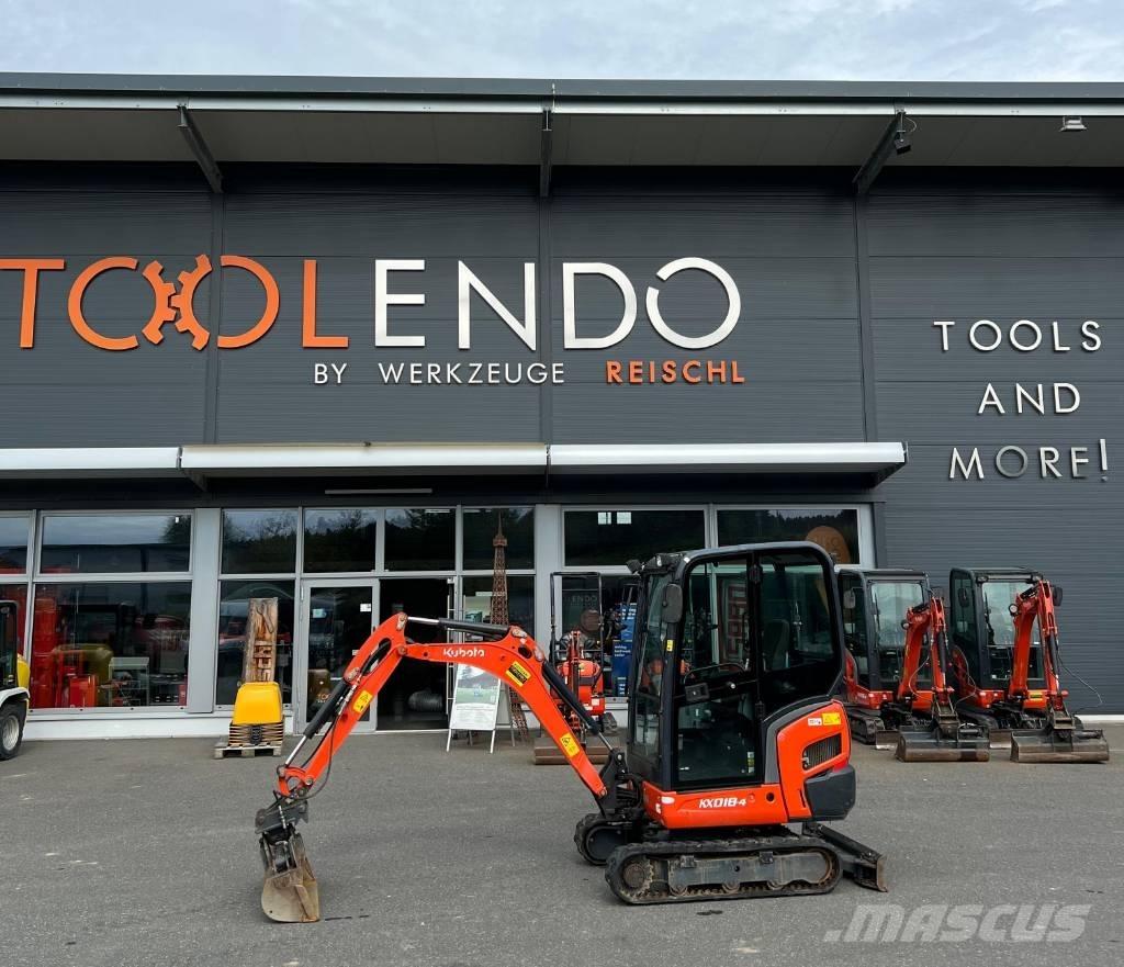 Kubota KX 018-4 Mini bageri <7t