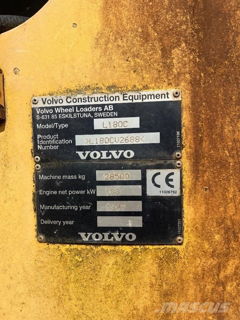 Volvo L180c Utovarivači na kotačima