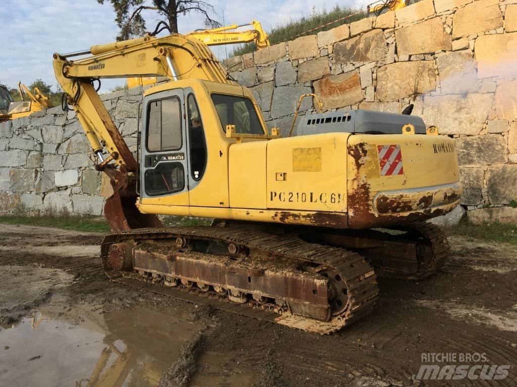 Komatsu PC210LC-6K Bageri gusjeničari