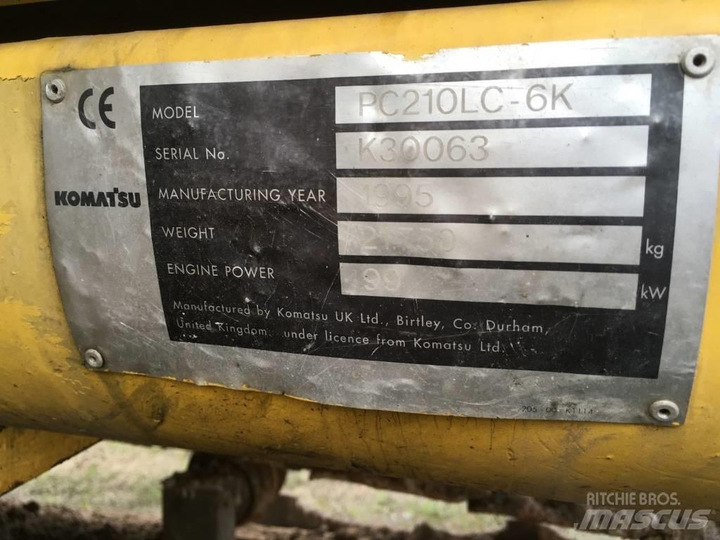 Komatsu PC210LC-6K Bageri gusjeničari
