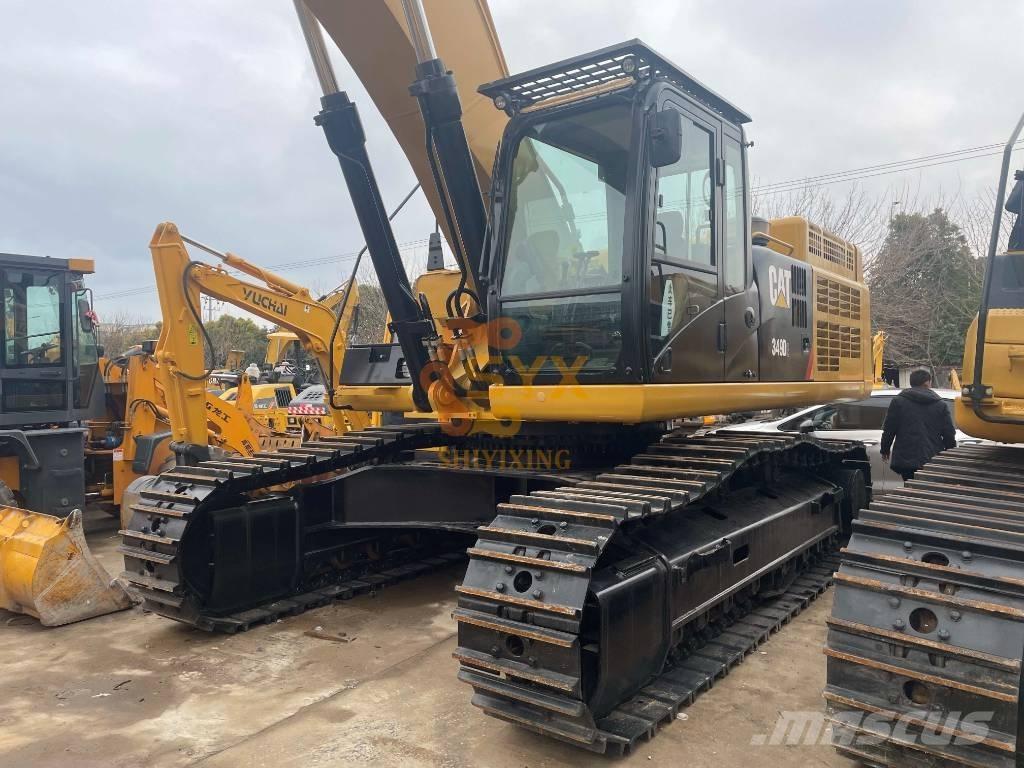 CAT 349D2 Bageri gusjeničari