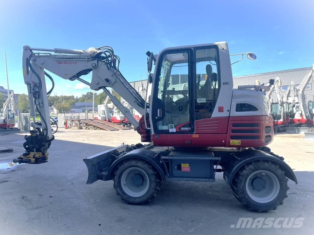 Takeuchi TB 295 W Bageri na kotačima