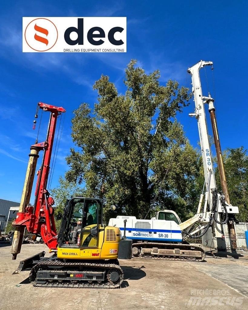 Soilmec SR30 Strojevi za zabijanje stupova