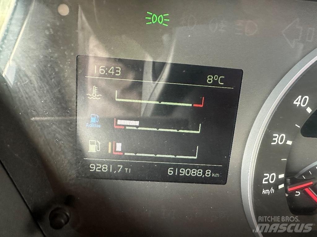 Volvo FH13 540 6x4 Rol kiper kamioni s kukama za dizanje