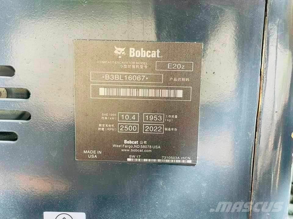 Bobcat E20z Mini bageri <7t