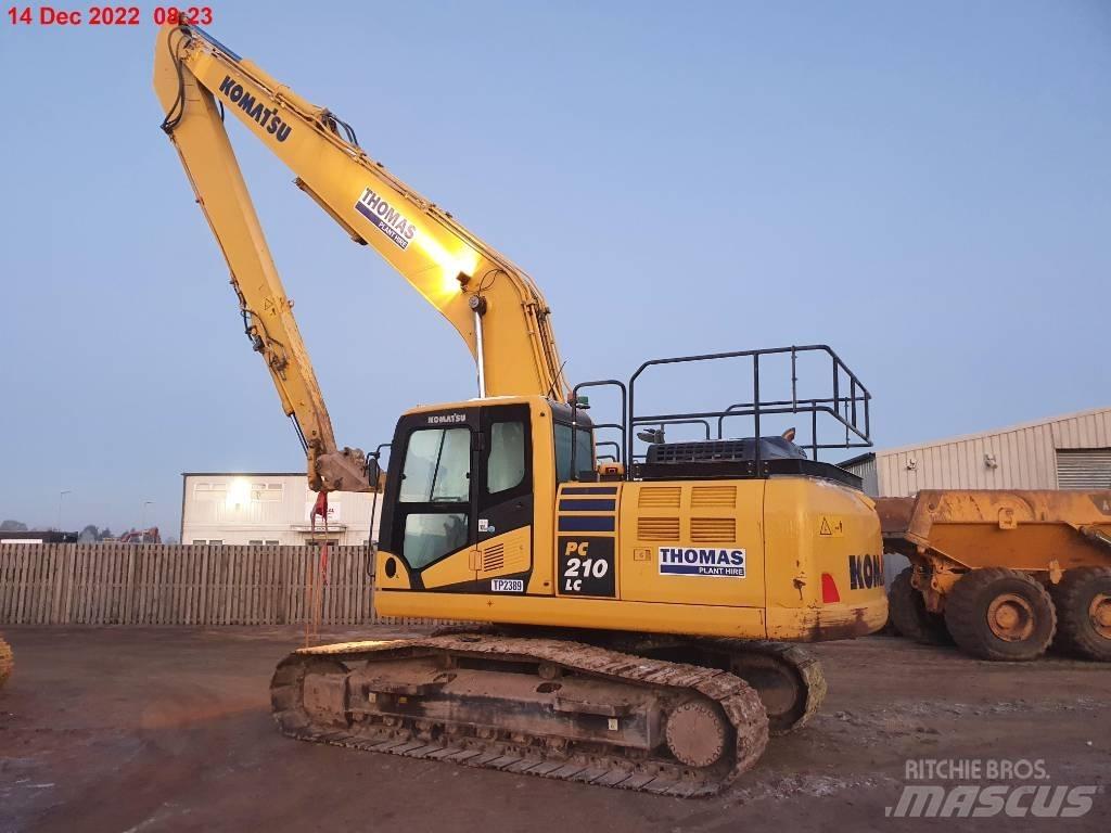Komatsu PC210LC Bageri dugog dosega