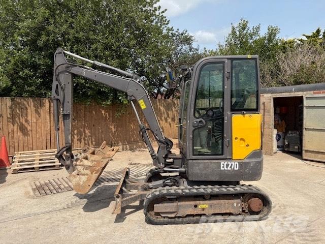 Volvo EC 27 D Mini bageri <7t