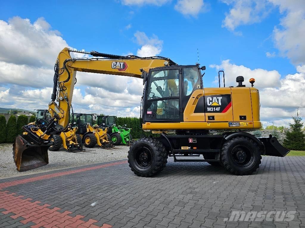 CAT M 314 F Bageri na kotačima
