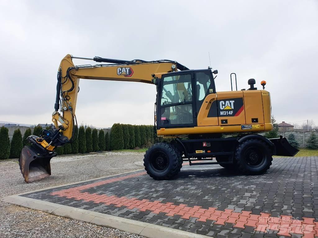 CAT M 314 F Bageri na kotačima