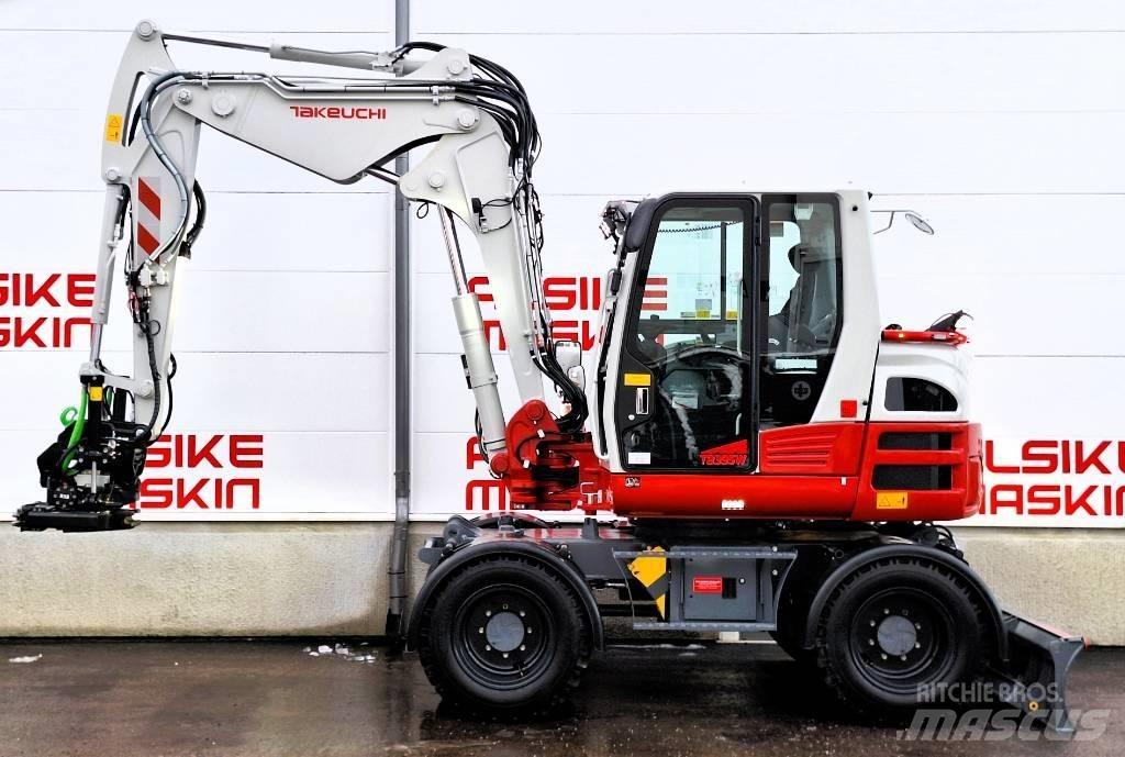 Takeuchi TB 395 W Bageri na kotačima
