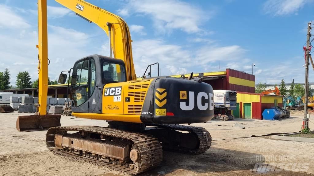 JCB JS220 EXTRA Long Bageri gusjeničari