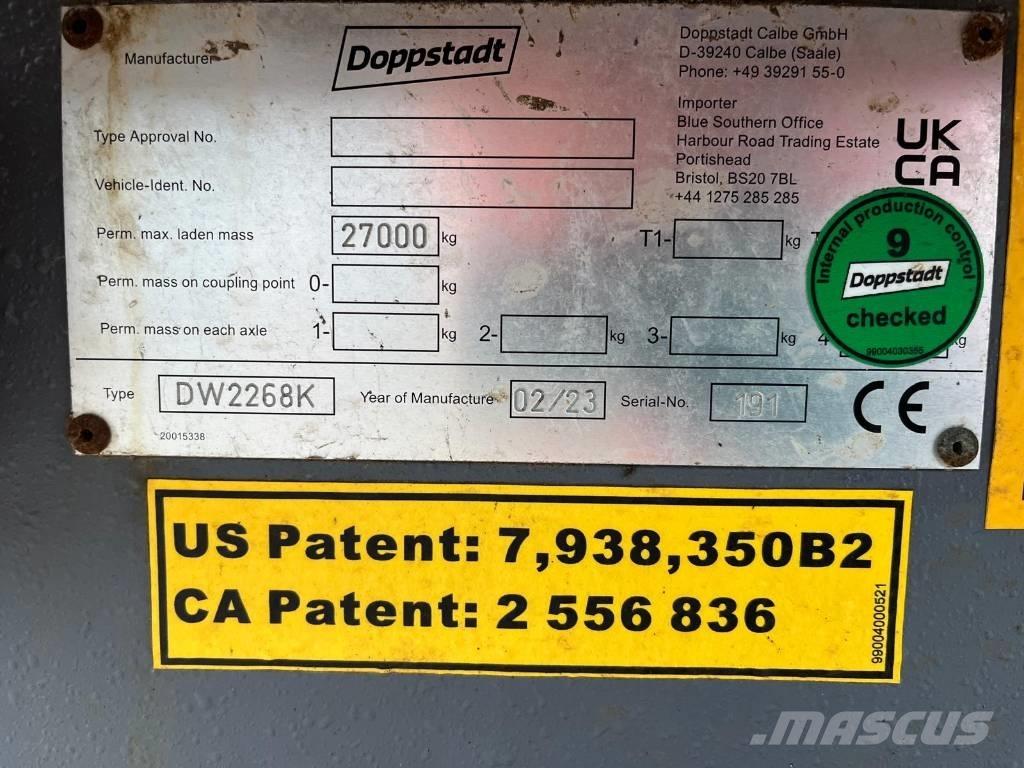 Doppstadt DW 2268K Strojevi za rezanje otpada