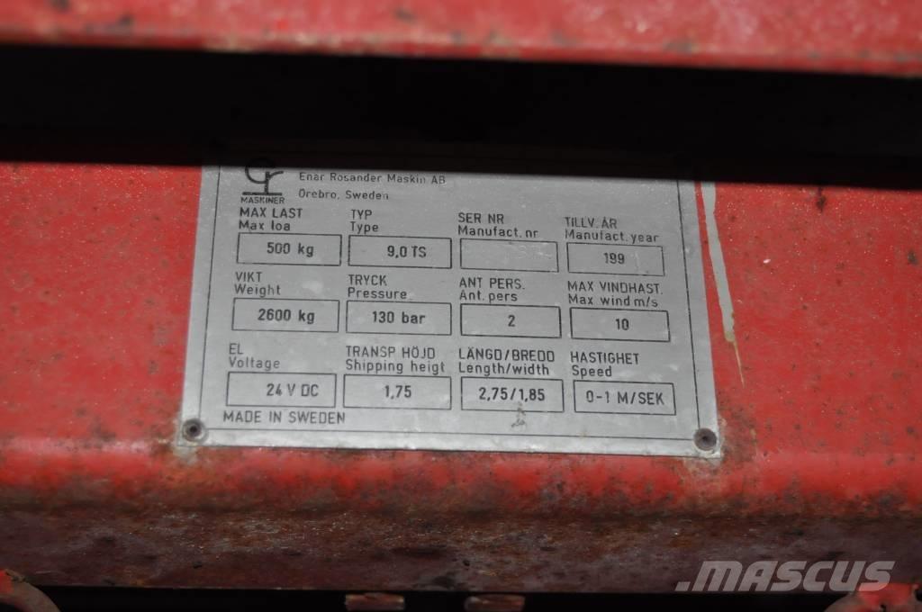 ER 9,0TS SAXLIFT Rukovanje materijalom – ostalo