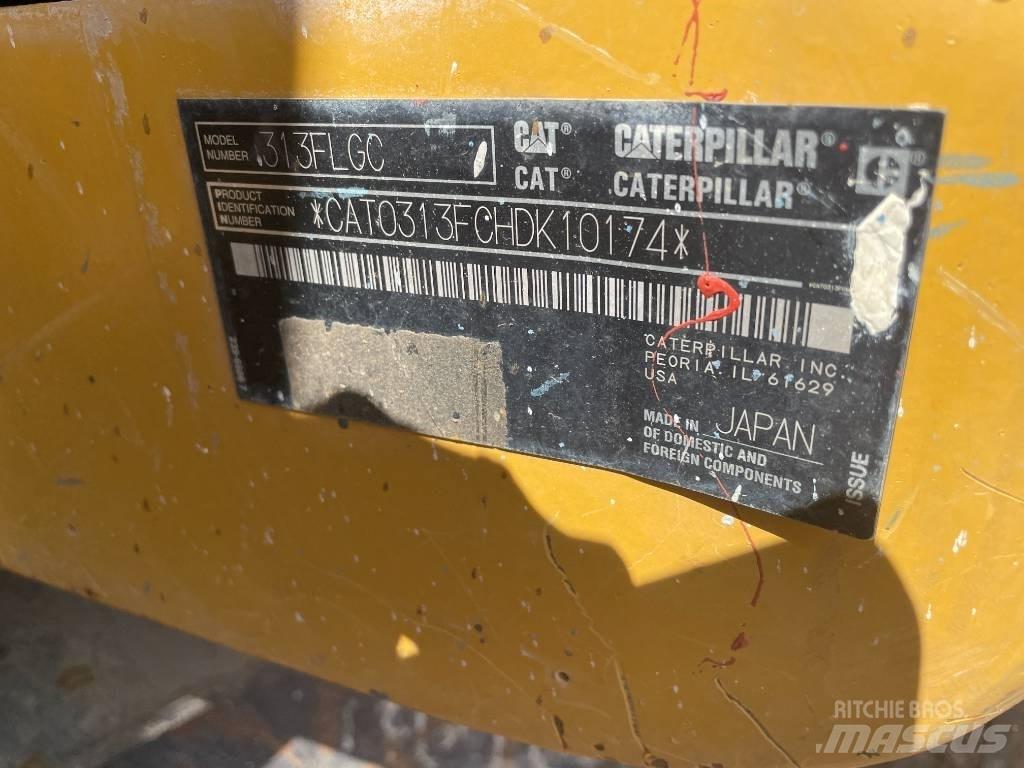 CAT 313 F LGC Bageri gusjeničari