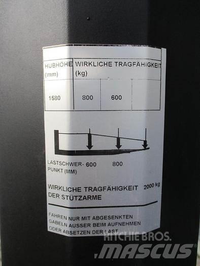 BT SWE 080L Ručni električni viličar
