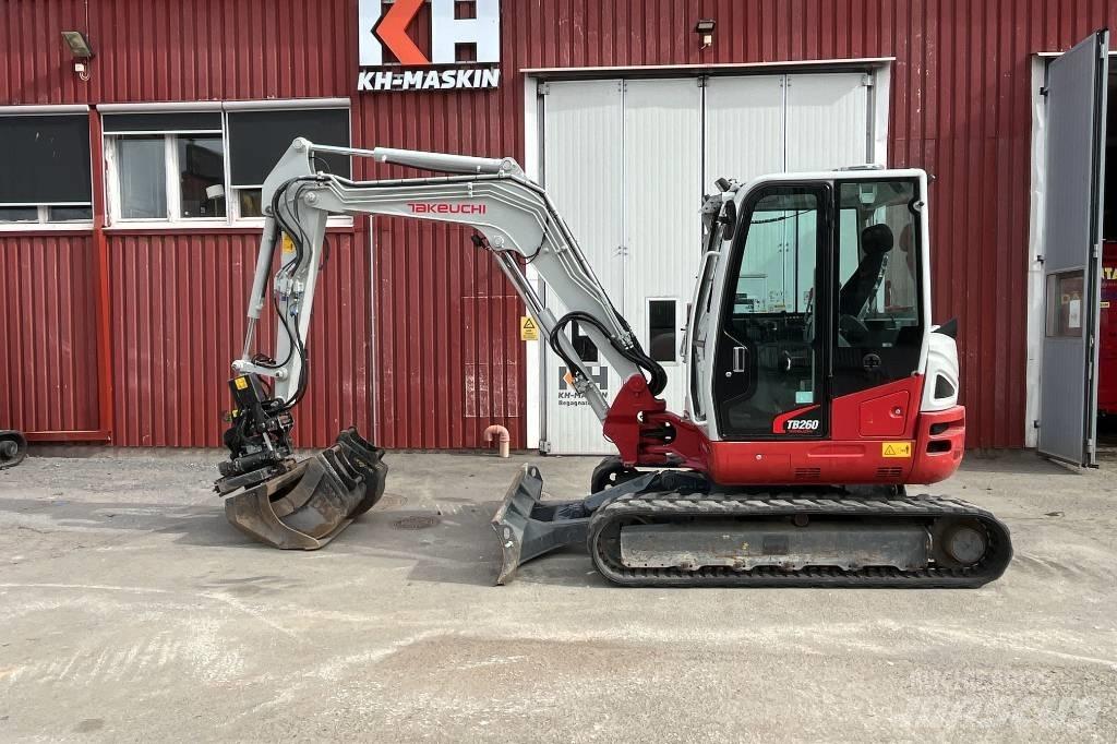 Takeuchi TB 260 Mini bageri <7t