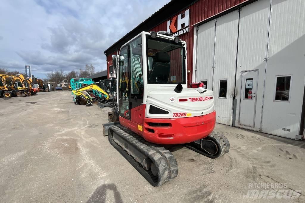 Takeuchi TB 260 Mini bageri <7t