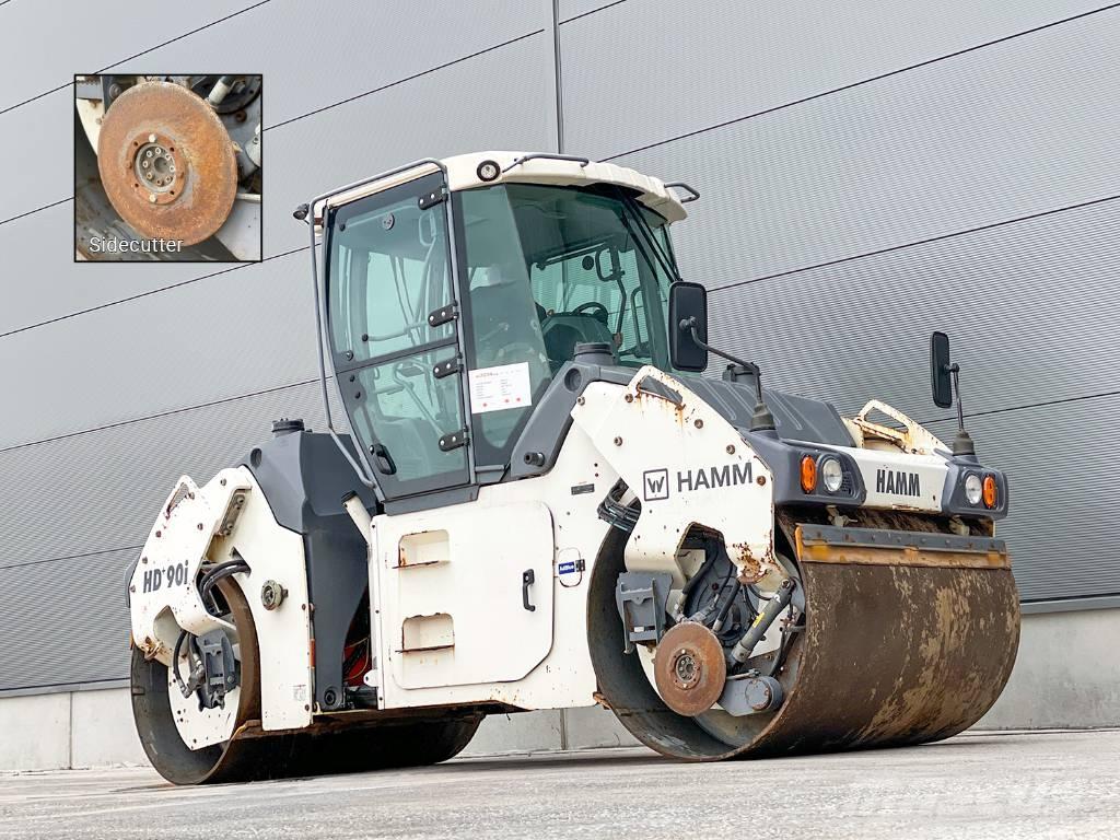Hamm HD+ 90I VV Valjci sa dvojnim bubnjem