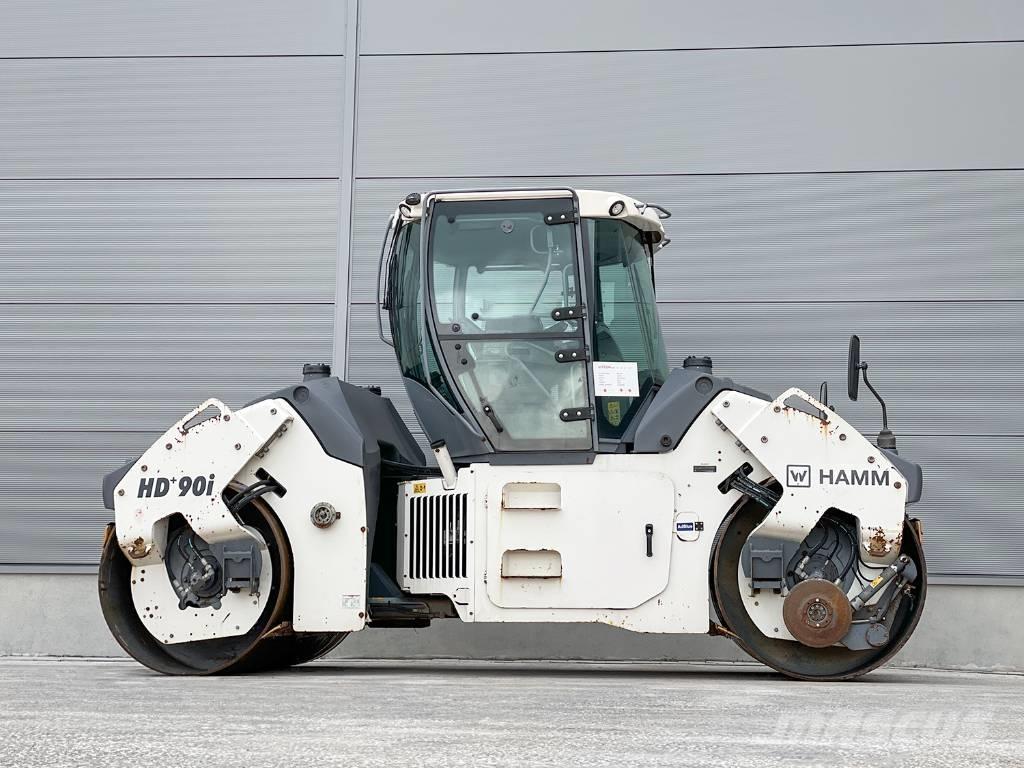 Hamm HD+ 90I VV Valjci sa dvojnim bubnjem