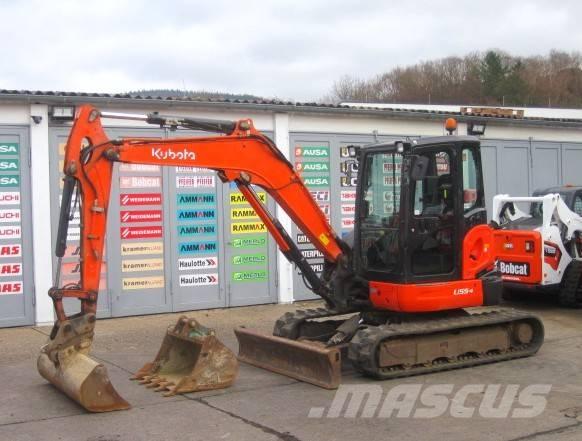 Kubota U55-4 Mini bageri <7t