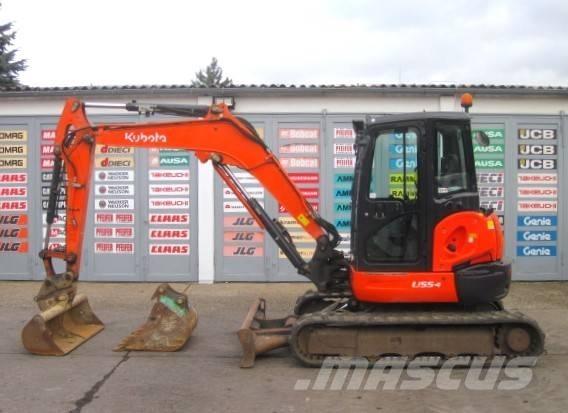 Kubota U55-4 Mini bageri <7t