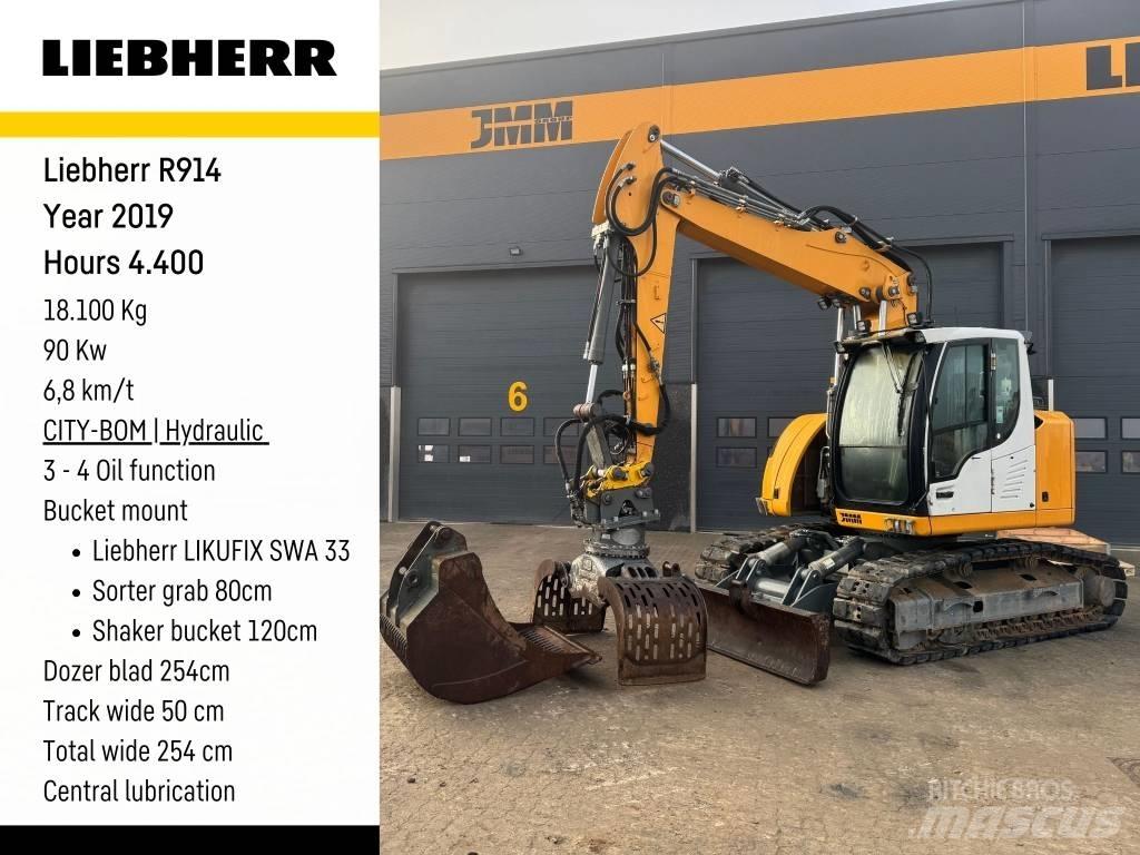 Liebherr R 914 Bageri gusjeničari