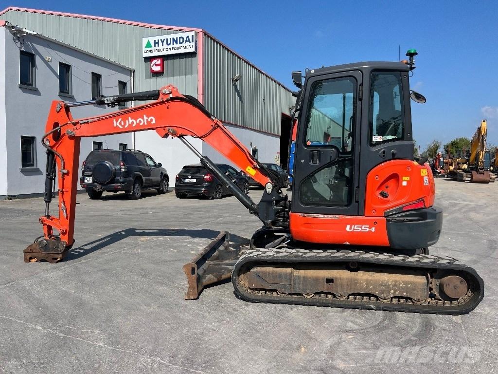 Kubota U 55-4 Mini bageri <7t